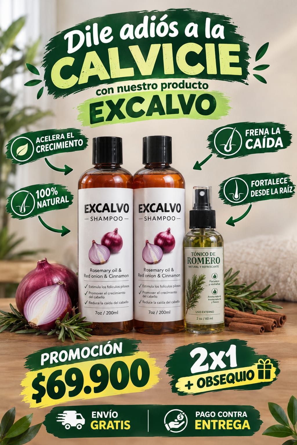 SHAMPOO EXCALVO